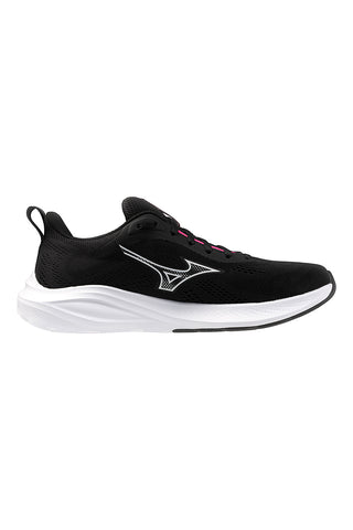 Schwarze atmungsaktive Mesh-Laufschuhe Mizuno Enerzy Runnerz 2
