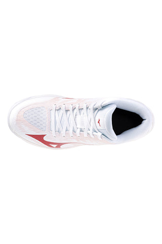 Scarpe da volley bianche mid in mesh traspirante Mizuno Lightning Select Mid