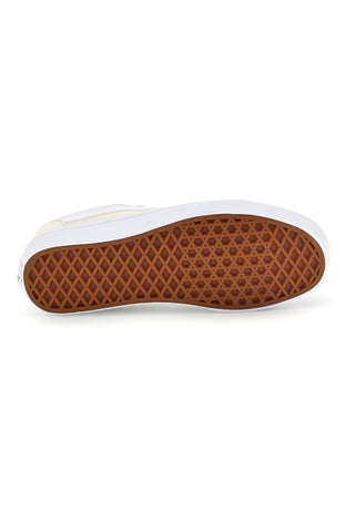 Cremefarbene Turnschuhe mit weißem Einsatz Low Profile Vans Vero LS