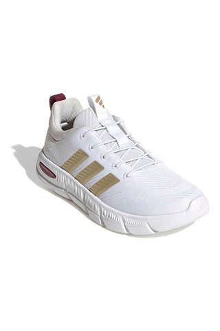 Sneakers Cloudfoam Flex con lacci elasticizzati Adidas Bianche