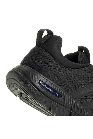 Sneakers Cloudfoam Flex con lacci elasticizzati Adidas Nere
