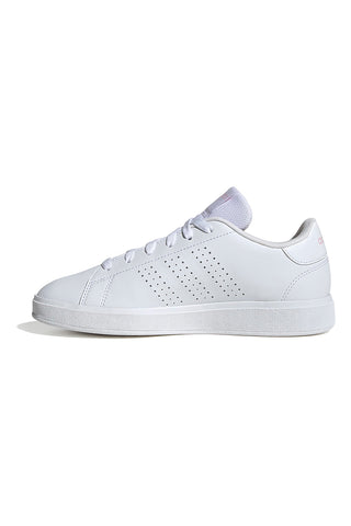 Weiße Sneakers mit perforierten Streifen aus recyceltem Material Adidas Advantage Base 2