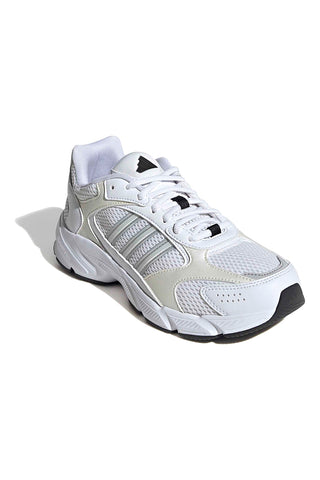 Weiße Sneakers aus Mesh mit silbernen Details und Cloudfoam-Sohle Adidas Crazychaos 2000