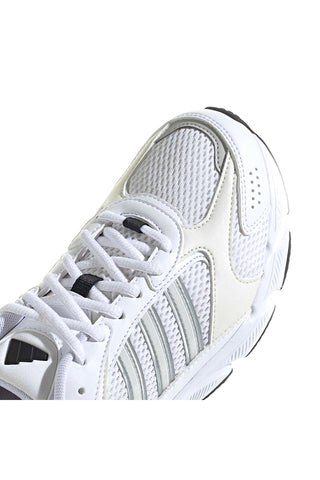 Weiße Sneakers aus Mesh mit silbernen Details und Cloudfoam-Sohle Adidas Crazychaos 2000