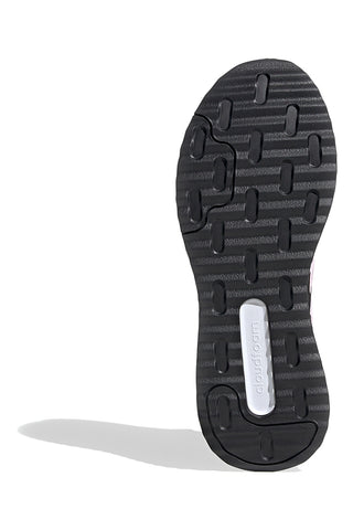 Schwarze Laufschuhe mit rosa Streifen aus atmungsaktivem Mesh Adidas X_PLRPATH