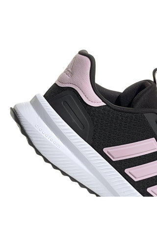 Scarpe running nere con strisce rosa in mesh traspirante Adidas X_PLRPATH