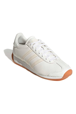 Beigefarbene Sneakers im Retro-Stil mit T-Spitze und Cloudfoam-Sohle Adidas Runvista