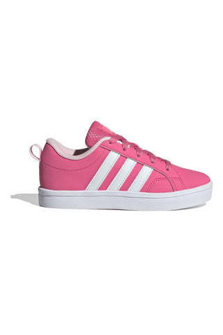 Sneakers rosa con strisce bianche in materiale riciclato Adidas VS Pace 2.0 K