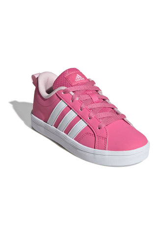 Sneakers rosa con strisce bianche in materiale riciclato Adidas VS Pace 2.0 K
