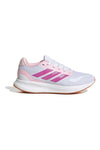 Scarpe running bianche e rosa in mesh con suola Cloudfoam Adidas Runfalcon 5 J