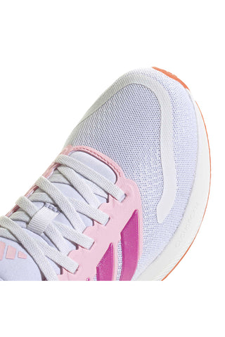 Scarpe running bianche e rosa in mesh con suola Cloudfoam Adidas Runfalcon 5 J