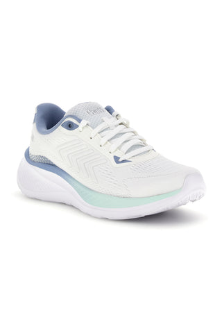 Weiße leichte Mesh-Sportschuhe K-swiss Selby