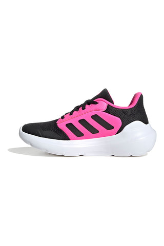 Scarpe running nere con dettagli fucsia Adidas Tensaur Run 3 J