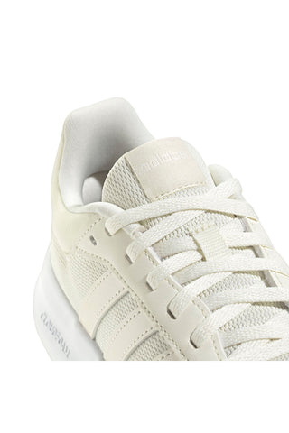 Sneakers avorio con suola leggera Adidas Lite Racer 4