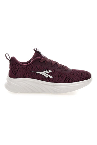 Diadora Piper S DD Comfort Leichte Laufschuhe in Burgunderrot
