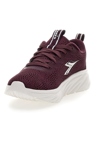 Diadora Piper S DD Comfort Leichte Laufschuhe in Burgunderrot