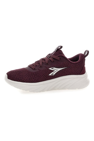 Diadora Piper S DD Comfort Leichte Laufschuhe in Burgunderrot