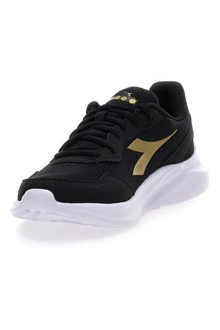 Scarpe da running nere leggere in mesh Diadora Robin 6 W