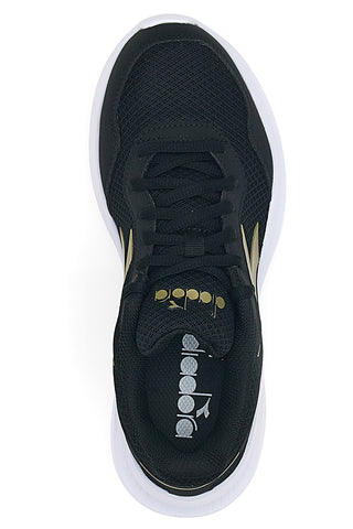 Scarpe da running nere leggere in mesh Diadora Robin 6 W