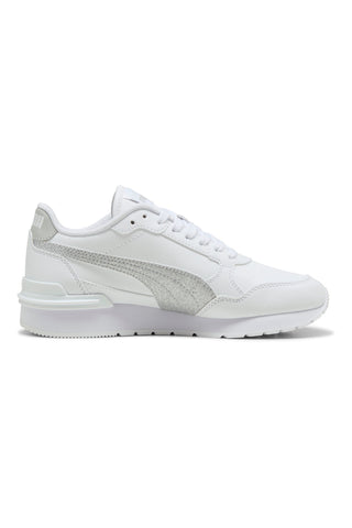 Sneakers Bianche Puma ST Runner v4 SL Glitter Jr