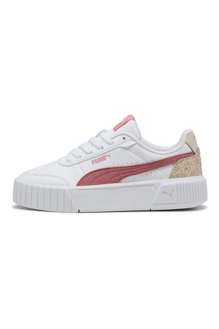 Weiße Puma Carina Mia Winter Safari Jr. Sneaker
