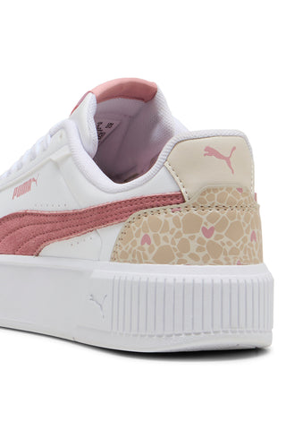 Weiße Puma Carina Mia Winter Safari Jr. Sneaker