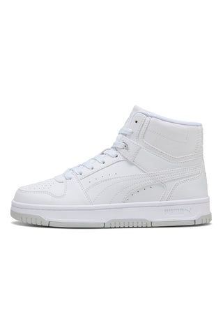 Weiße Puma Rebound Slam Mid Jr Sneaker