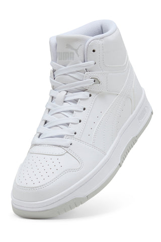 Weiße Puma Rebound Slam Mid Jr Sneaker