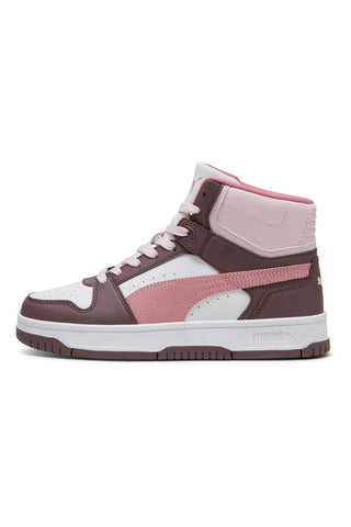 Puma Rebound Sneaker in den Farben Kakao und Rosa, Art.-Nr. 408800-07