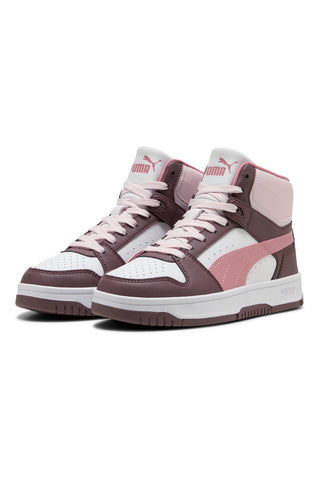Puma Rebound Sneaker in den Farben Kakao und Rosa, Art.-Nr. 408800-07