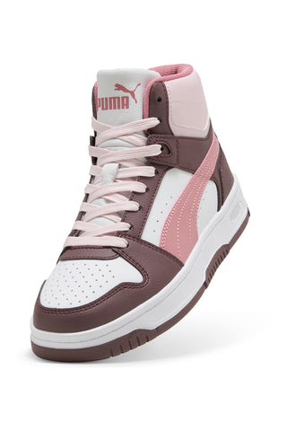 Puma Rebound Sneaker in den Farben Kakao und Rosa, Art.-Nr. 408800-07