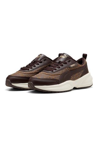 Beigefarbene Puma Cilia 2 Mode Sneaker in Metallic Glam