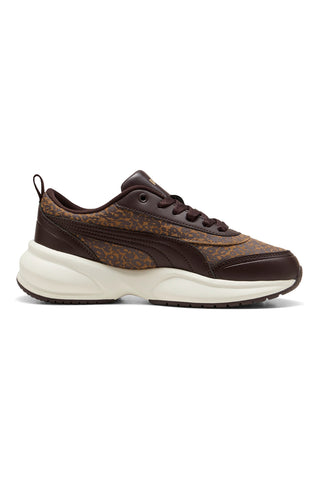 Beigefarbene Puma Cilia 2 Mode Sneaker in Metallic Glam