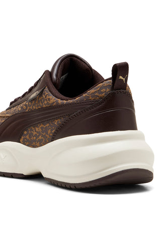 Beigefarbene Puma Cilia 2 Mode Sneaker in Metallic Glam