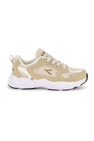 Scarpe sportive beige con inserti in mesh Diadora Alley GS