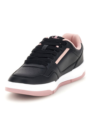 Sneakers nere con dettagli rosa e logo laterale Champion RD18 Heritage Perf Low