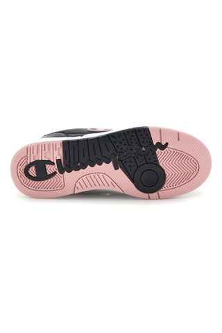 Sneakers nere con dettagli rosa e logo laterale Champion RD18 Heritage Perf Low