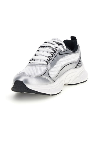 Sneakers bianche e argento Champion RT2500