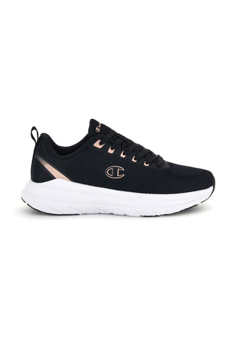 Schwarze Sneaker mit Memory Foam Champion Alpha Max