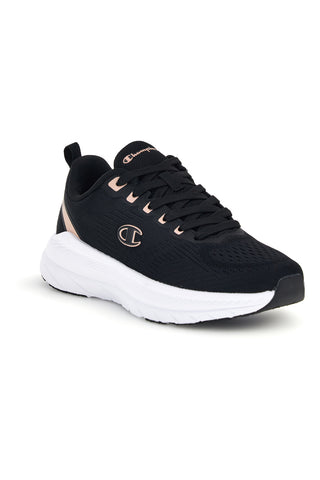 Schwarze Sneaker mit Memory Foam Champion Alpha Max