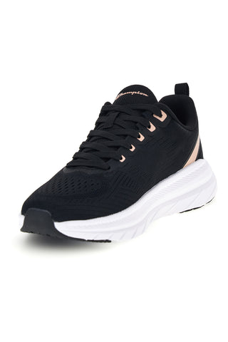 Schwarze Sneaker mit Memory Foam Champion Alpha Max