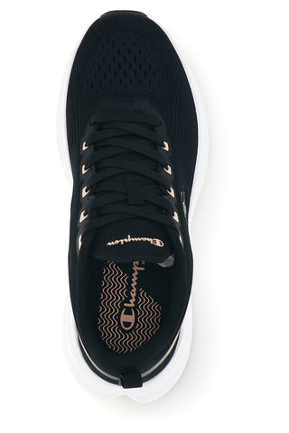Schwarze Sneaker mit Memory Foam Champion Alpha Max