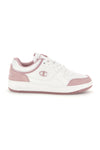Weiße Sneaker mit Details in Altrosa Champion RD18 Low S