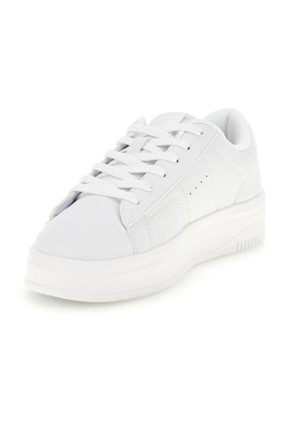 Weiße Sneaker mit Plateausohle Champion TL23 Evolve
