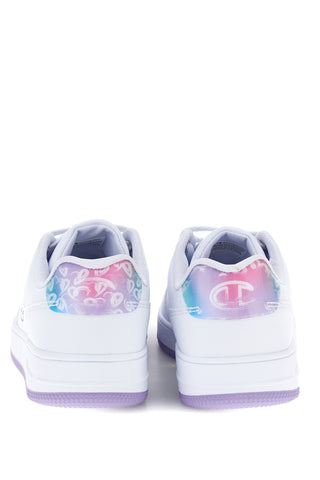 Weiße Sneaker mit changierendem Detail Champion RD18 Lenticular G Gs