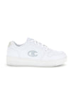 Weiße Platform-Sneaker mit Glitzer Champion RD18 Platform Glitter G Gs
