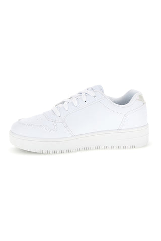 Weiße Platform-Sneaker mit Glitzer Champion RD18 Platform Glitter G Gs