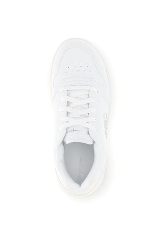 Weiße Platform-Sneaker mit Glitzer Champion RD18 Platform Glitter G Gs