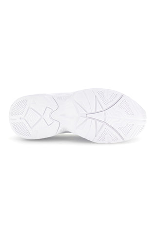 Sneakers Bianche con Logo in Tono Champion Countless Pu G GS