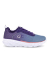 Sneakers azzurre e viola con suola ammortizzata Champion HRO J B GS Low Cut Shoe